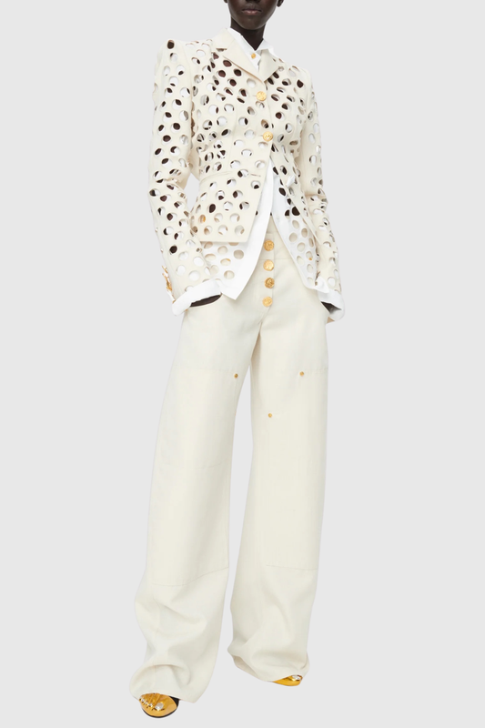 Aubrie Circle Hollow Jacket