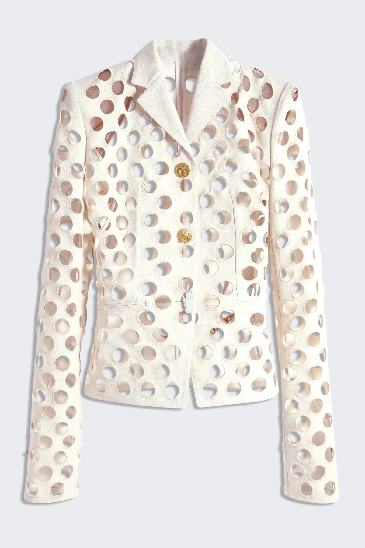 Aubrie Circle Hollow Jacket