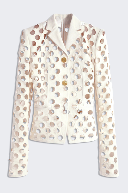 Aubrie Circle Hollow Jacket