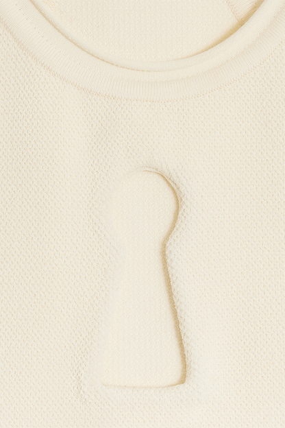 Avia Keyhole Maxi Dress - White