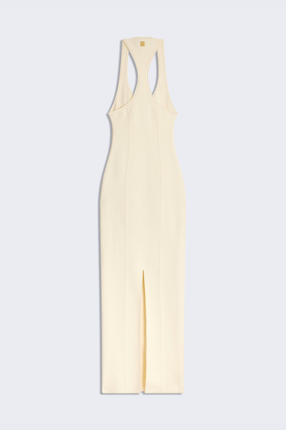 Avia Keyhole Maxi Dress - White