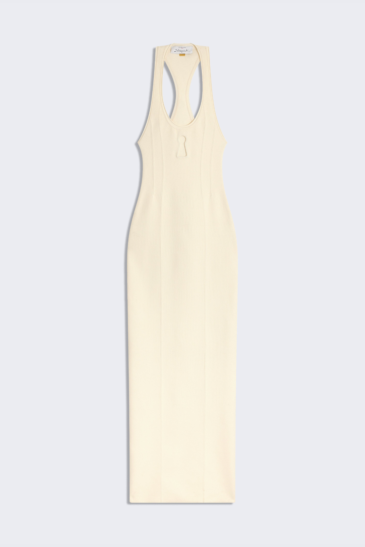 Avia Keyhole Maxi Dress - White