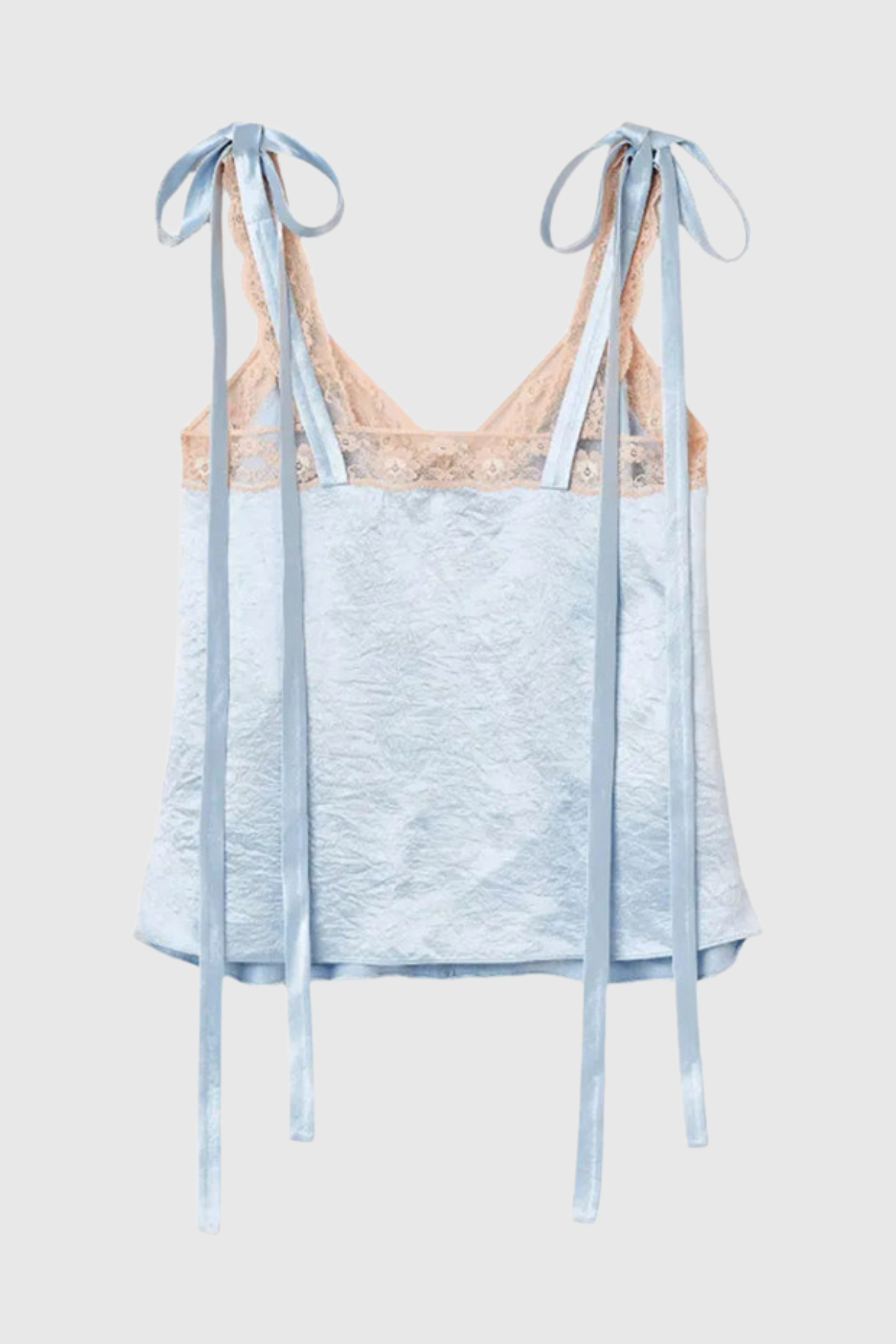 Avneet Lace Crinkled Top