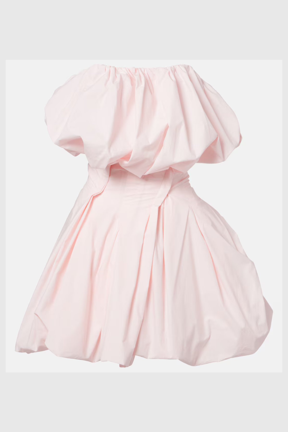 Ayodele Strapless Ruched Mini Dress