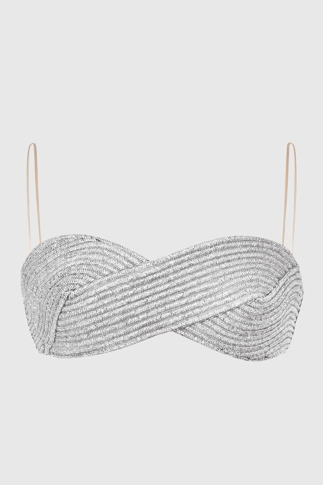 Cleeve Crystal Bra - Silver