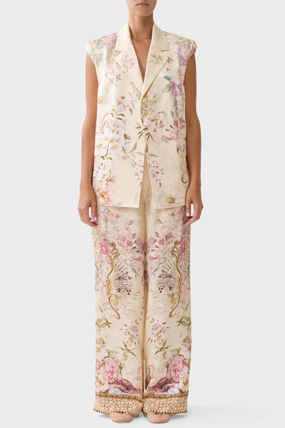 Bathsha Floral Backless Vest