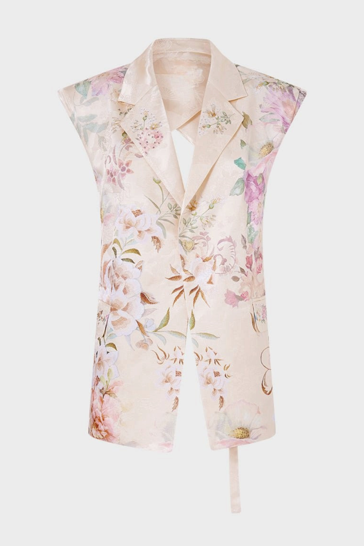 Bathsha Floral Backless Vest