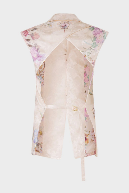 Bathsha Floral Backless Vest