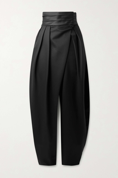 Bavian Satin Waist Round Pants