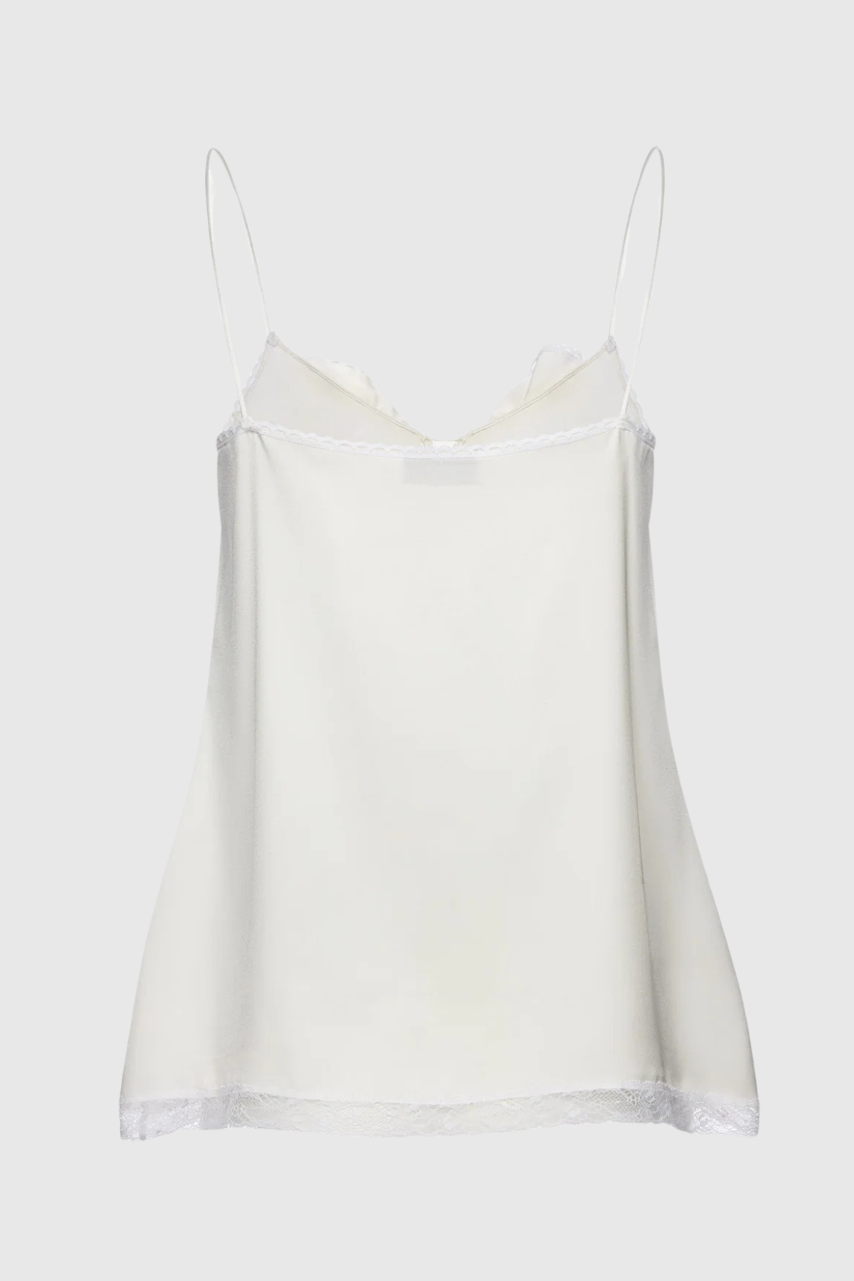 Benicia Floral Appliqué Lace Top - White