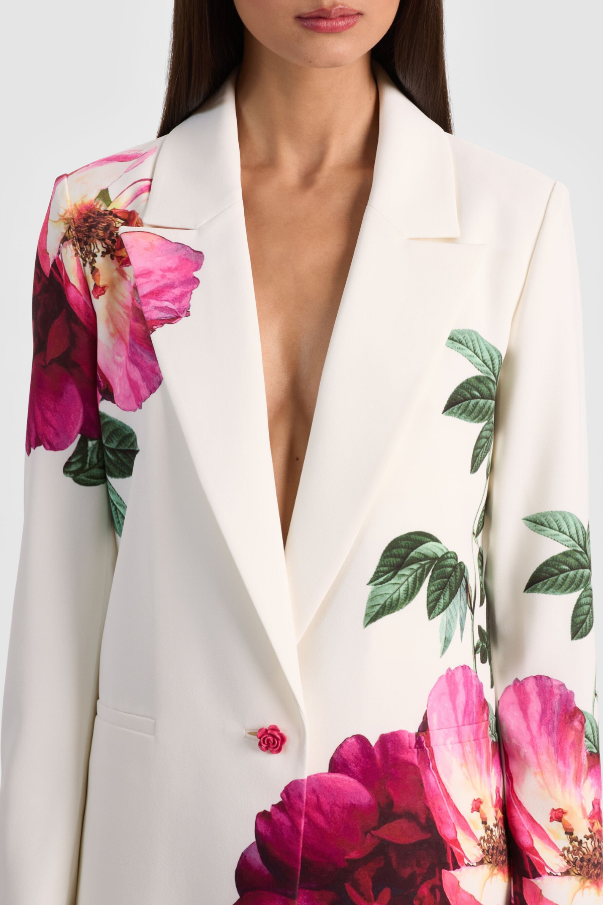 Bergena Floral Blazer & Trousers Set