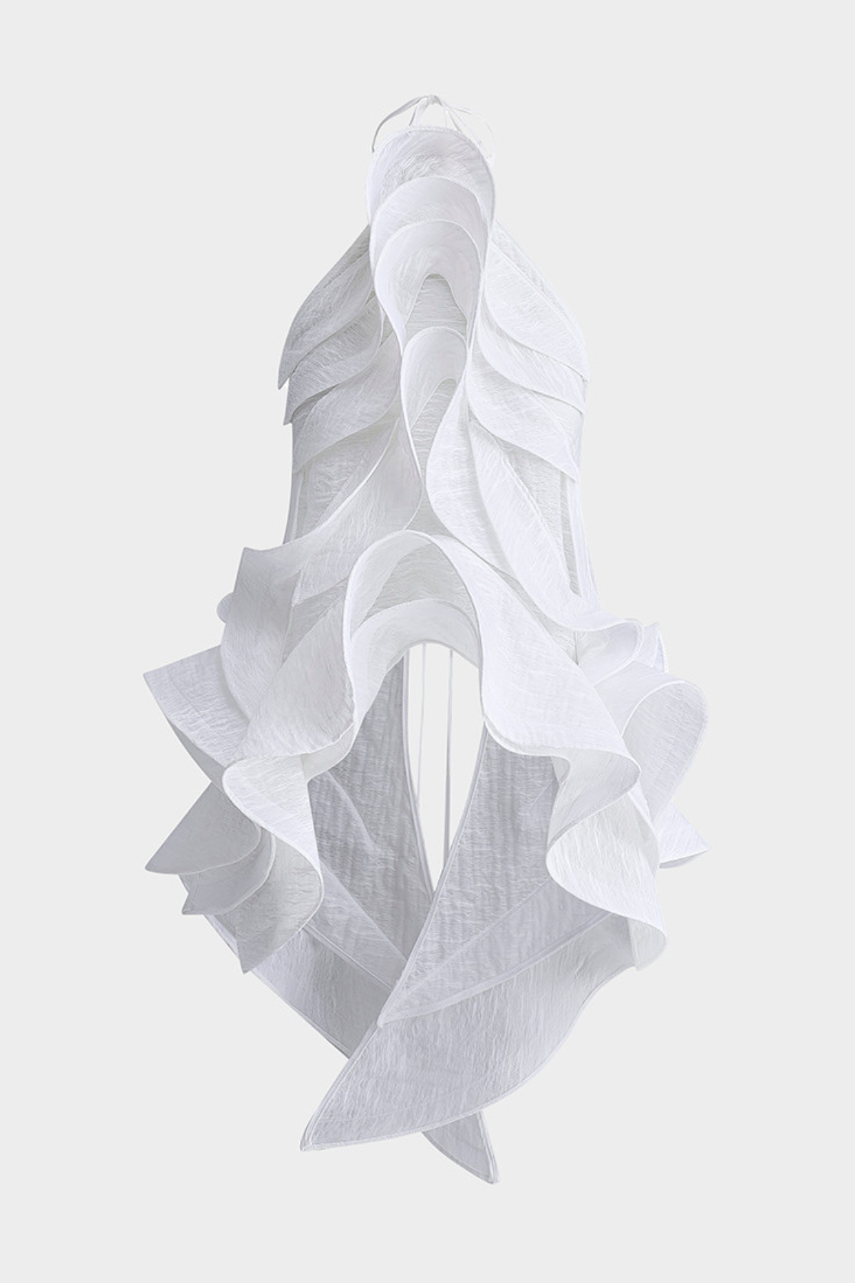 Beryl Wave Ruffle Top