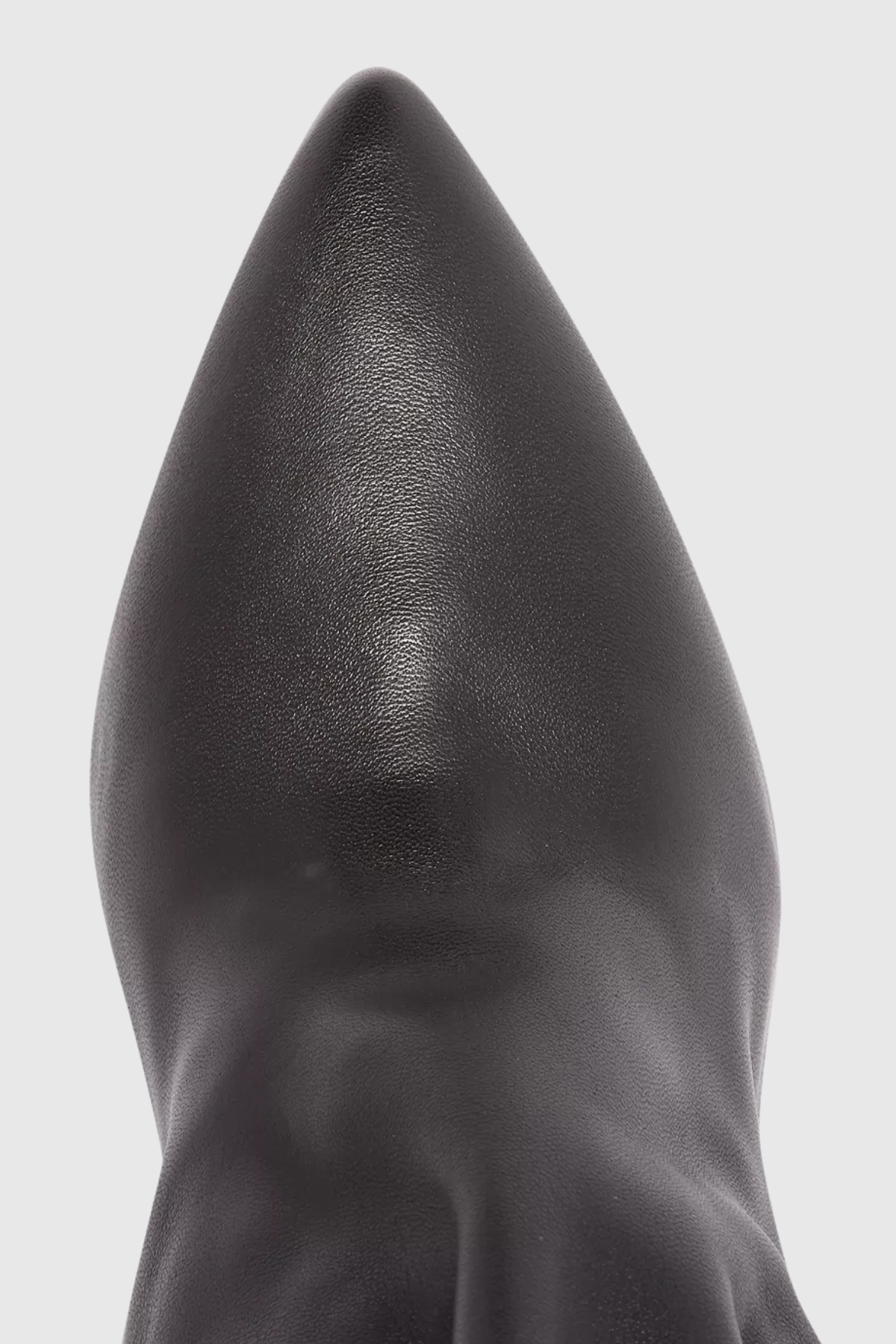 Bevin Gathered Leather Ankle Boots
