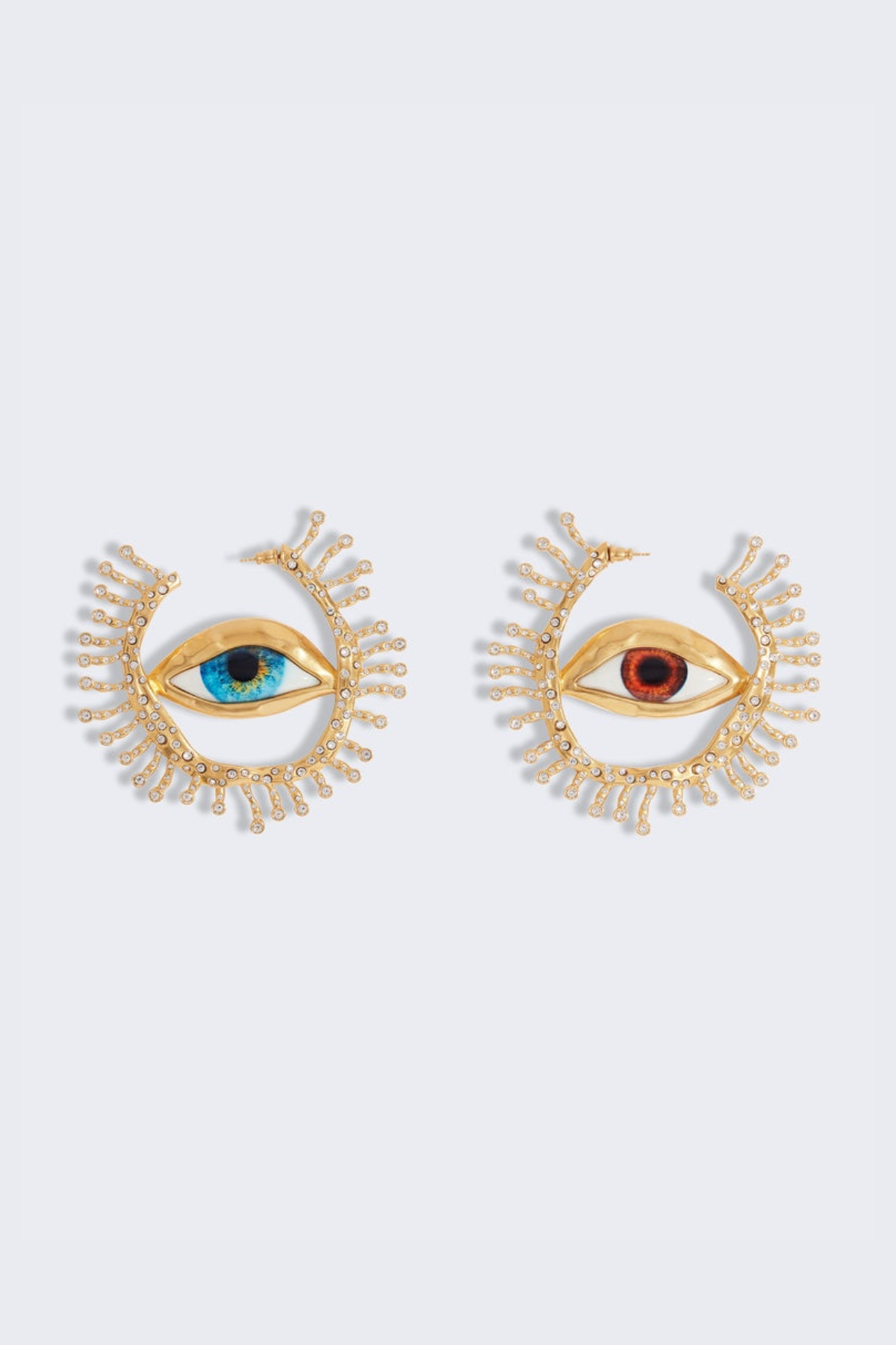 Biddy Eye Hoop Earrings