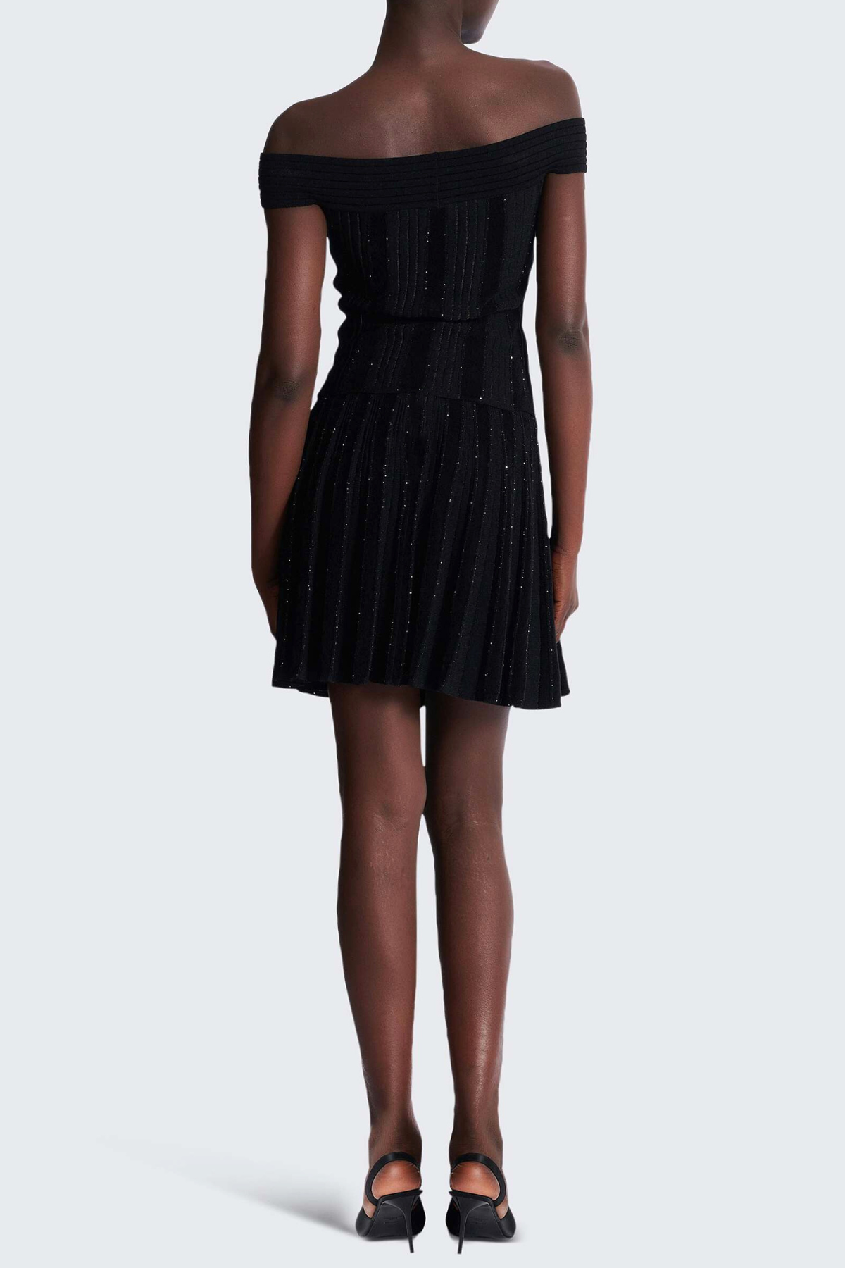 Bobbea Off Shoulder Knit Mini Dress