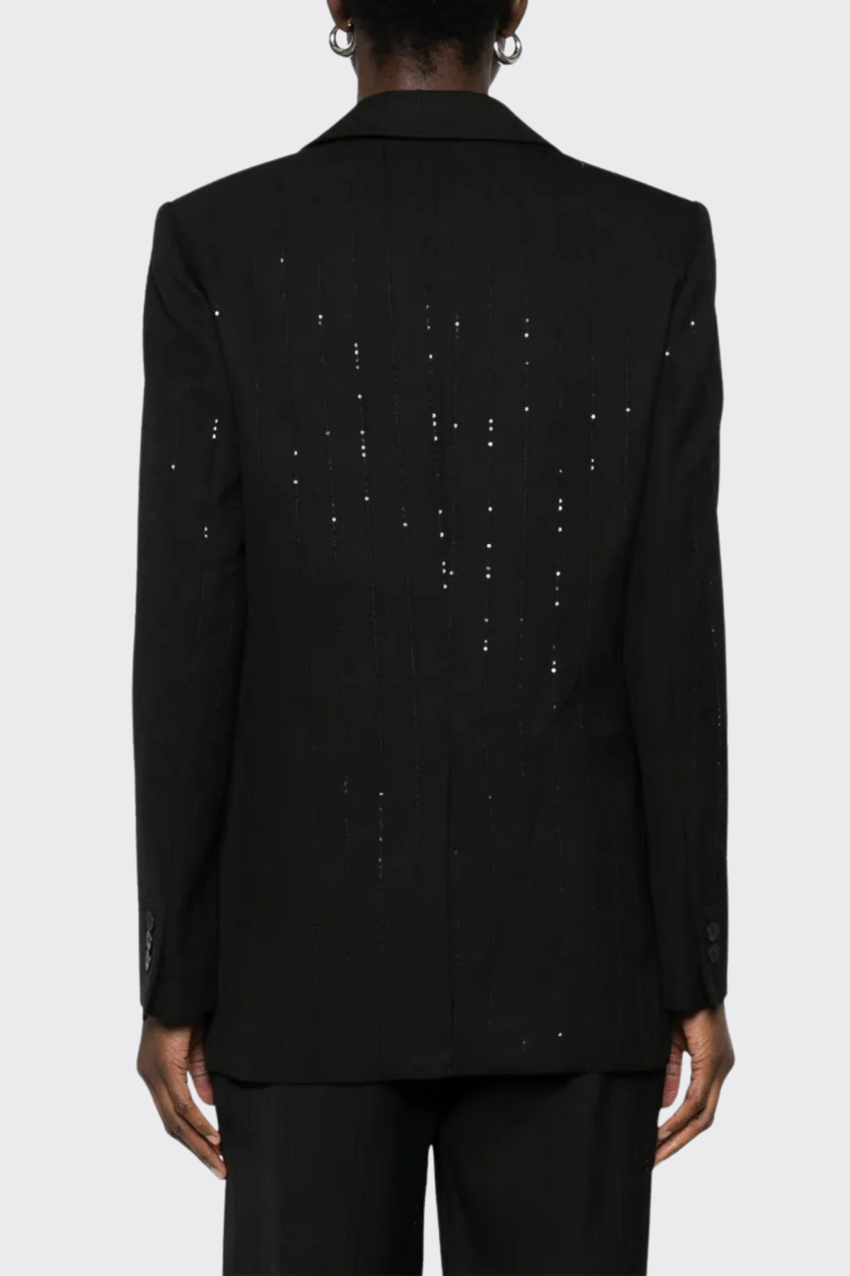 Bodana Sequin Embellished Blazer & Pants Set