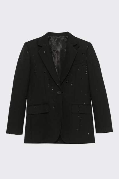 Bodana Sequin Embellished Blazer & Pants Set