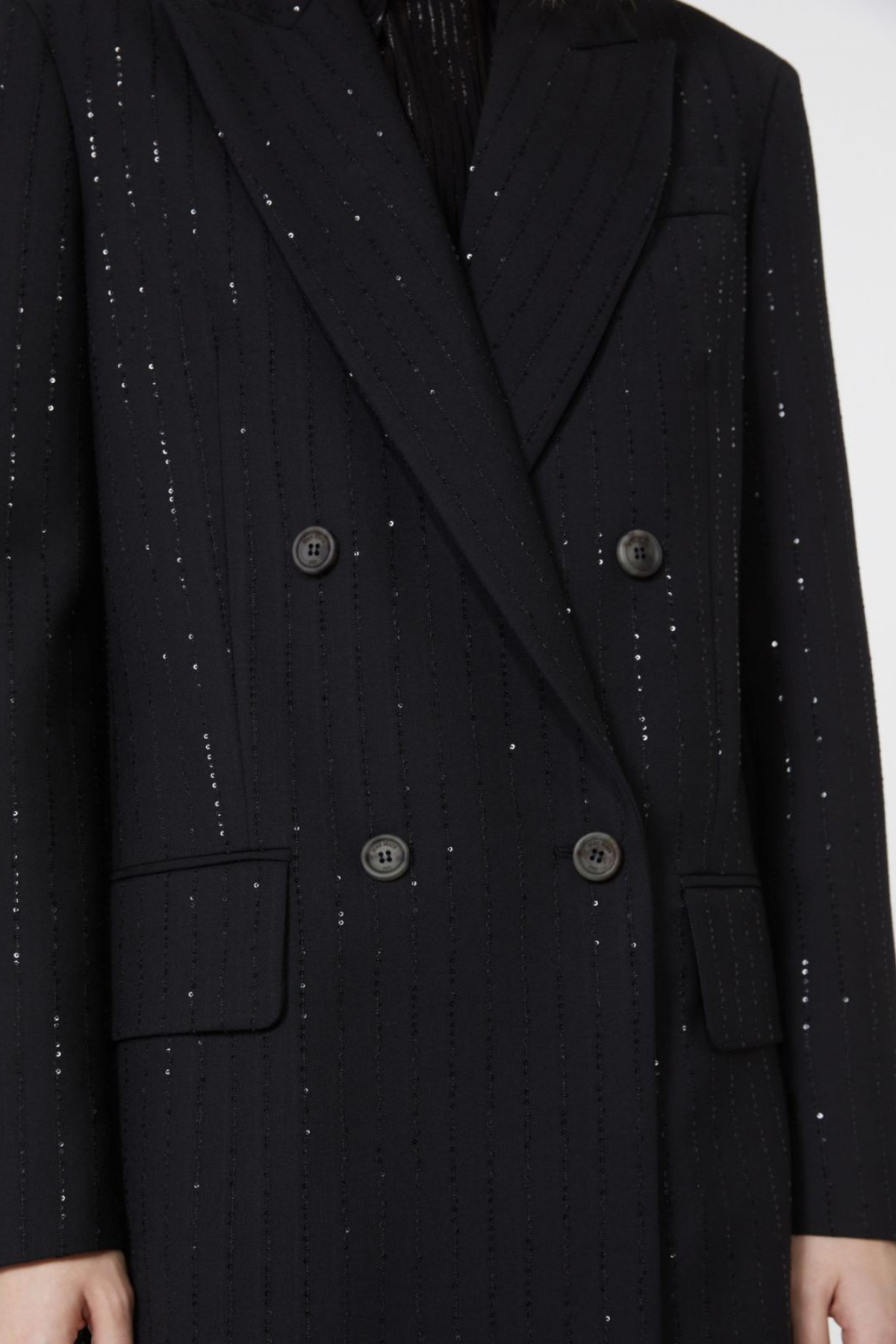 Bodana Sequin Embellished Blazer & Pants Set