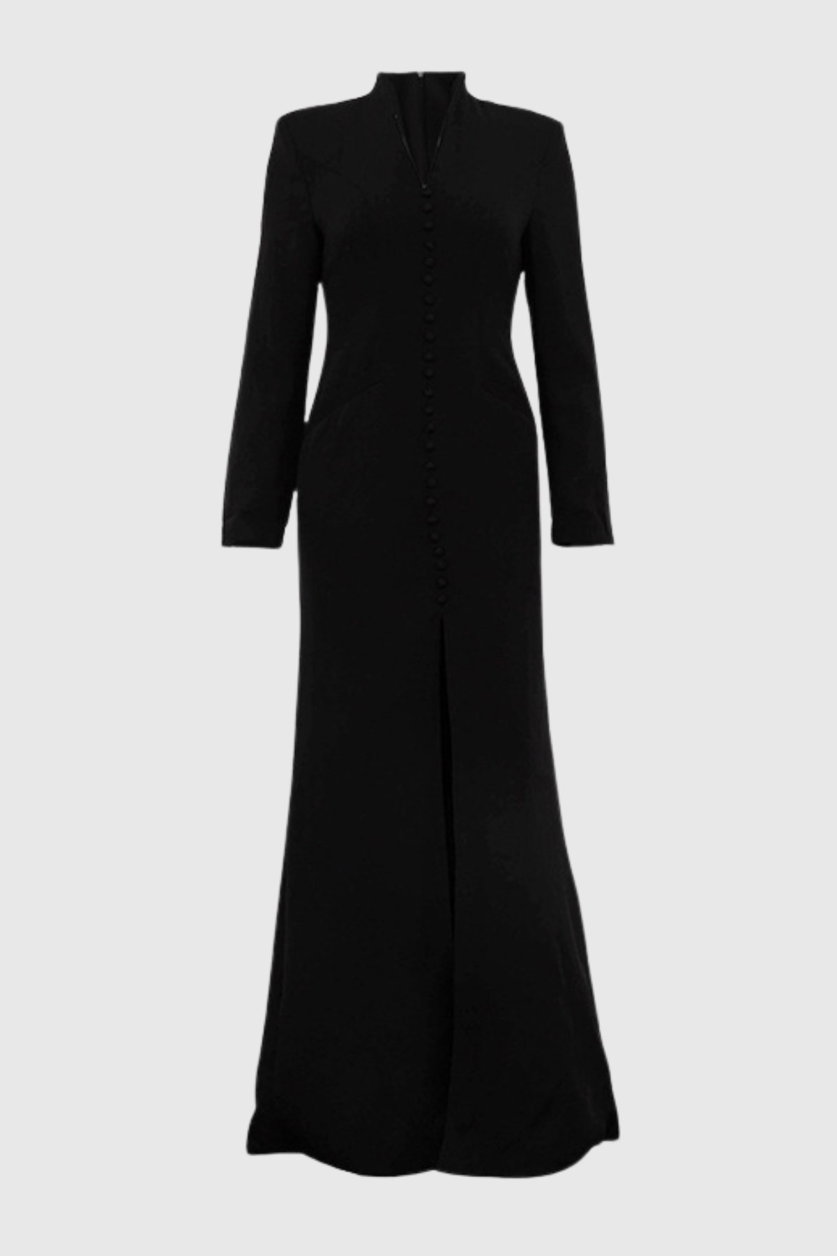 Bohama Buttoned Maxi Dress - Black
