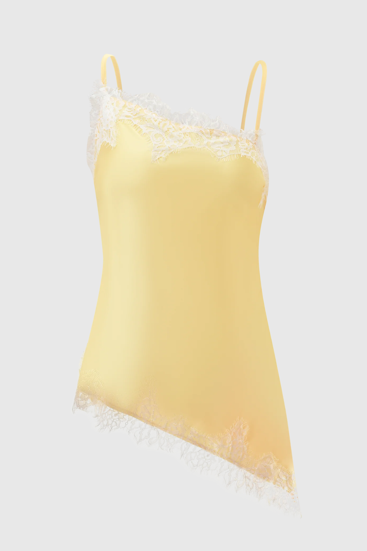 Bradfea Lace Top & Shorts Set - Yellow