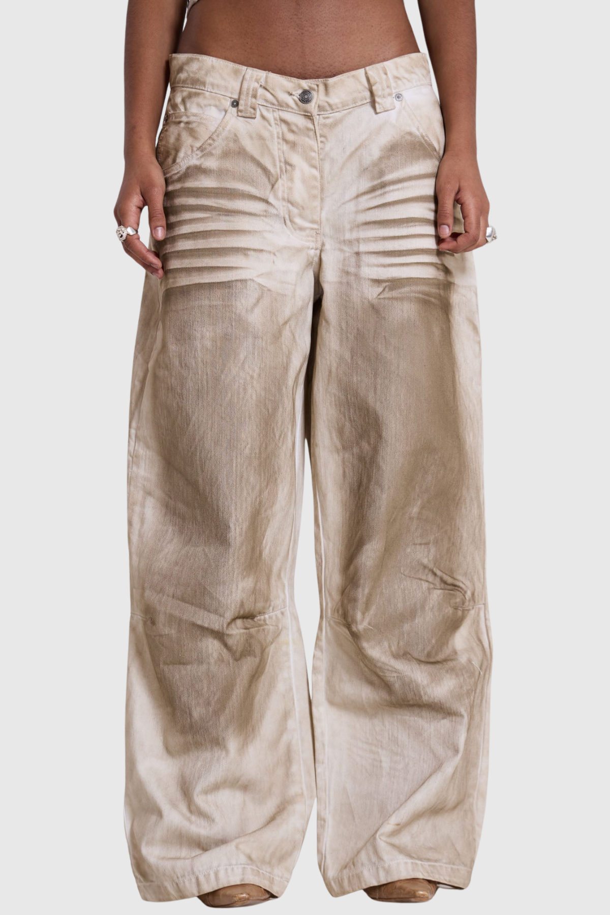 Brocket Oil Wash Jeans