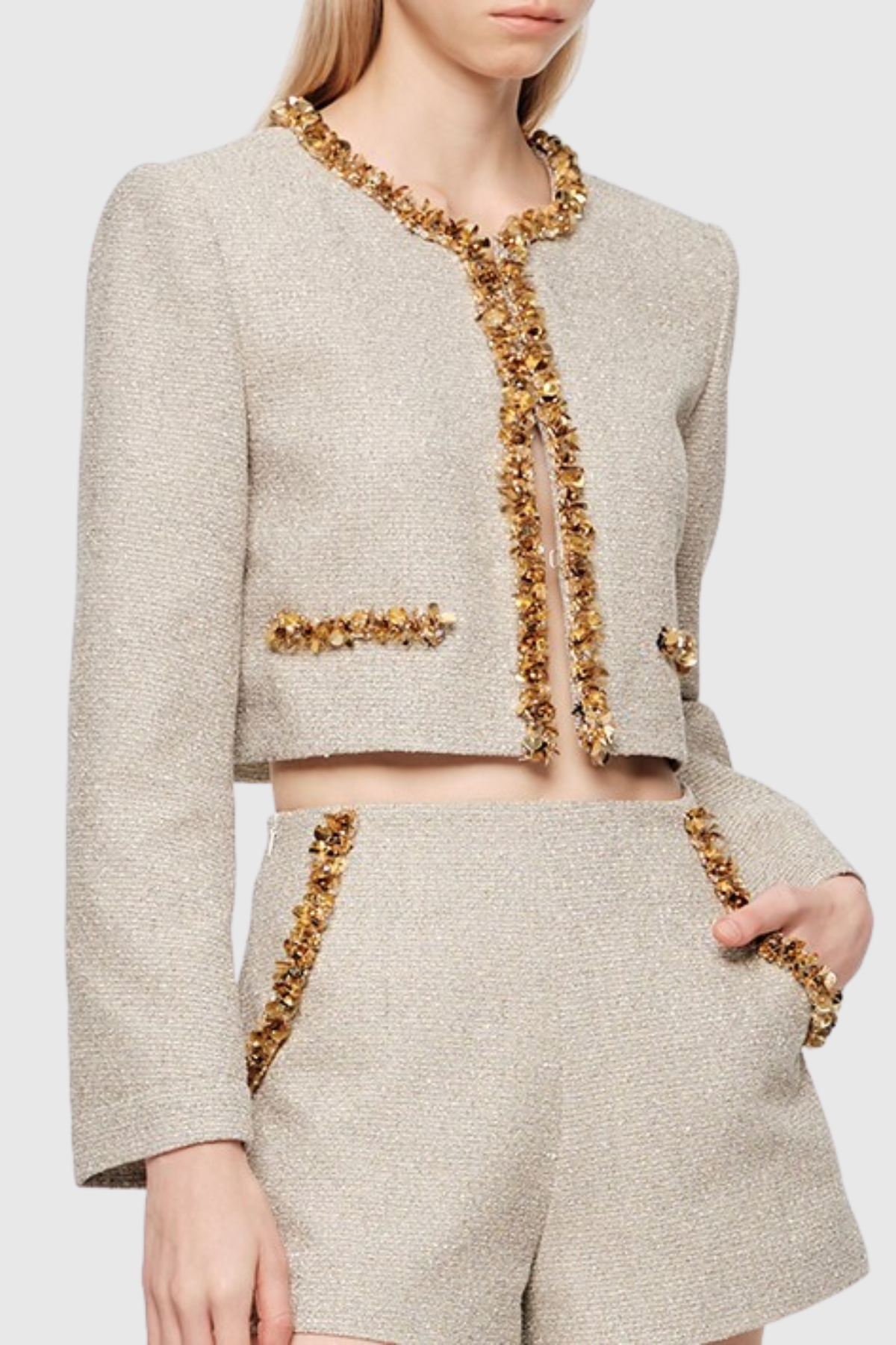 Caela Sequin Jacket