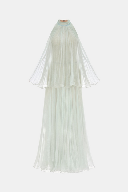 Cailyn Sleeveless Pleated Maxi Dress - Mint