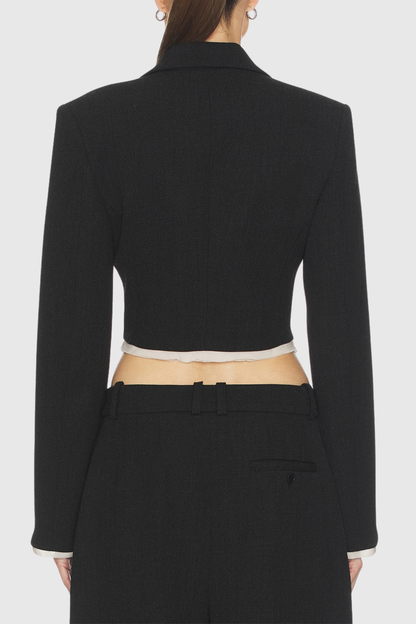 Camira Chiffon Edge Blazer