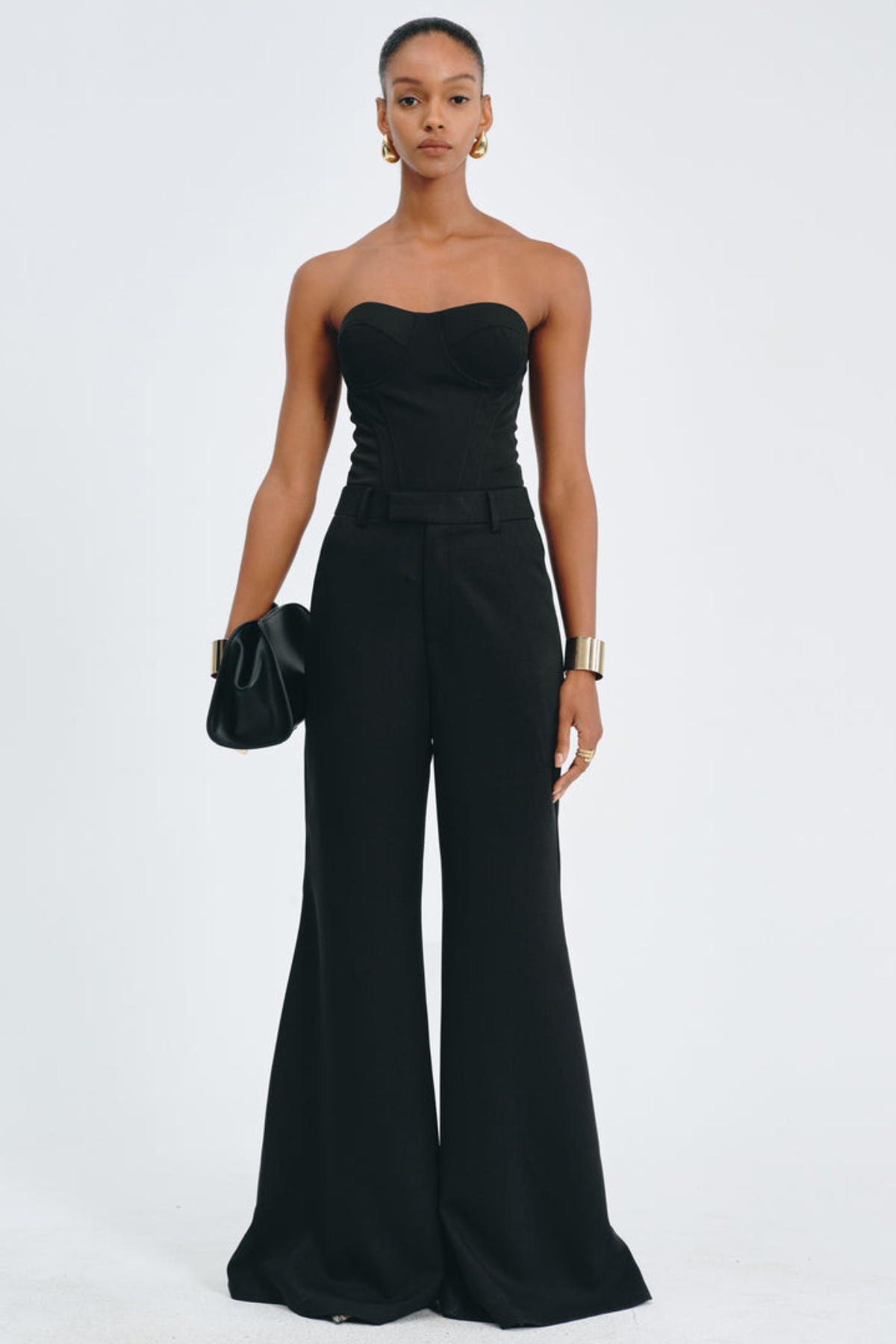 Candra Bustier Top & Trousers Set