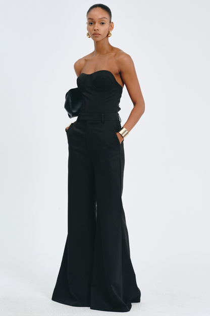 Candra Bustier Top & Trousers Set