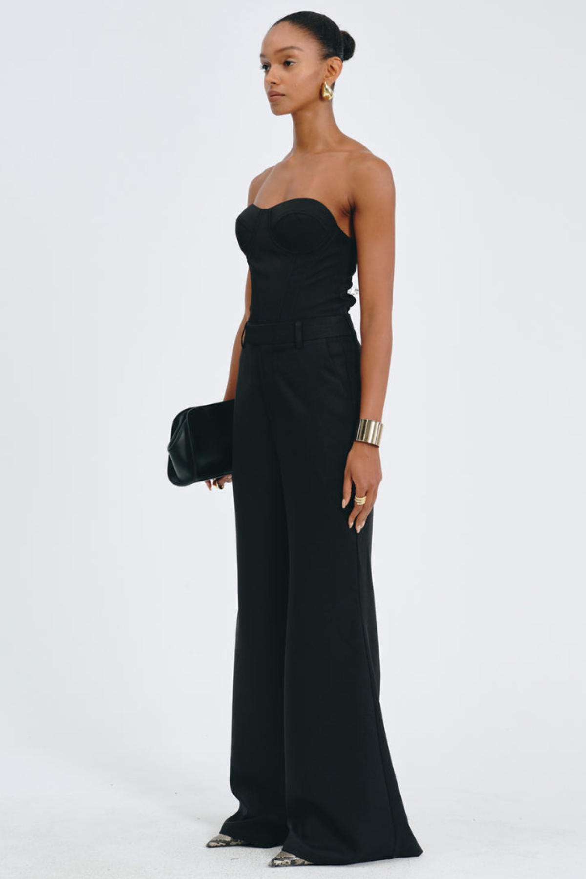Candra Bustier Top & Trousers Set