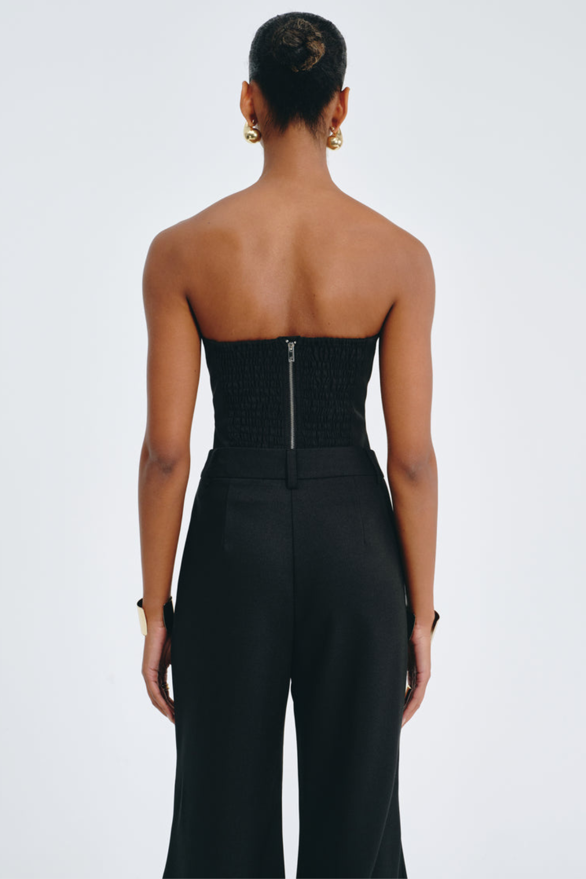 Candra Bustier Top & Trousers Set