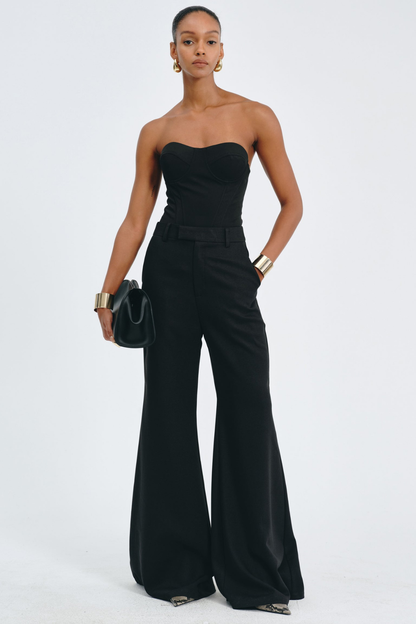 Candra Bustier Top & Trousers Set