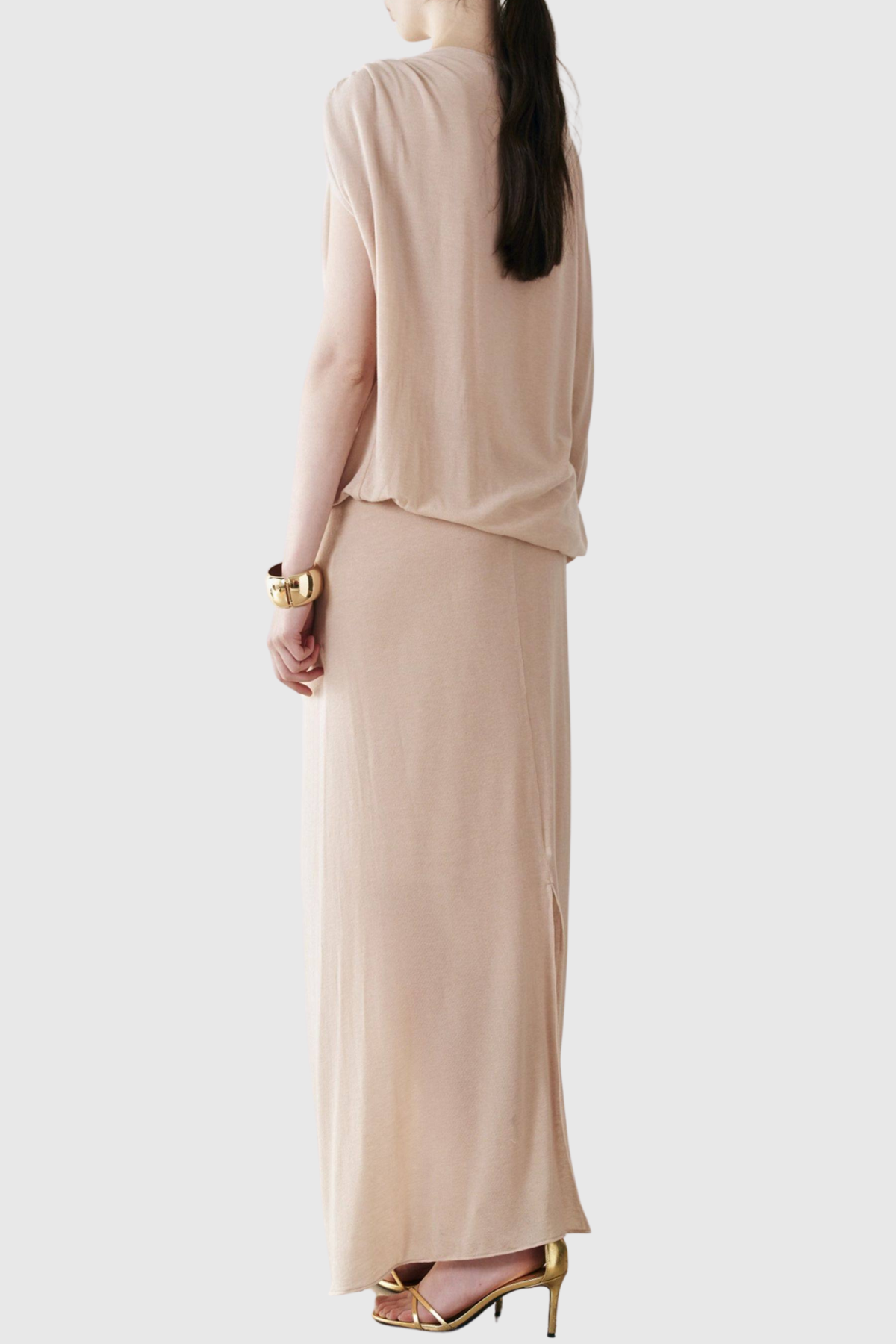 Carew Asymmetric Draped Top
