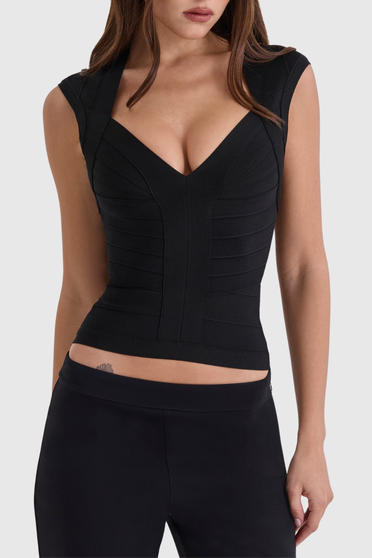 Carita Bandage Top - Black