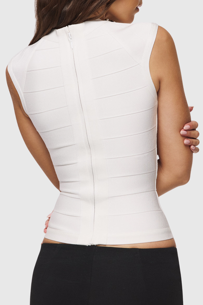 Carita Bandage Top - White