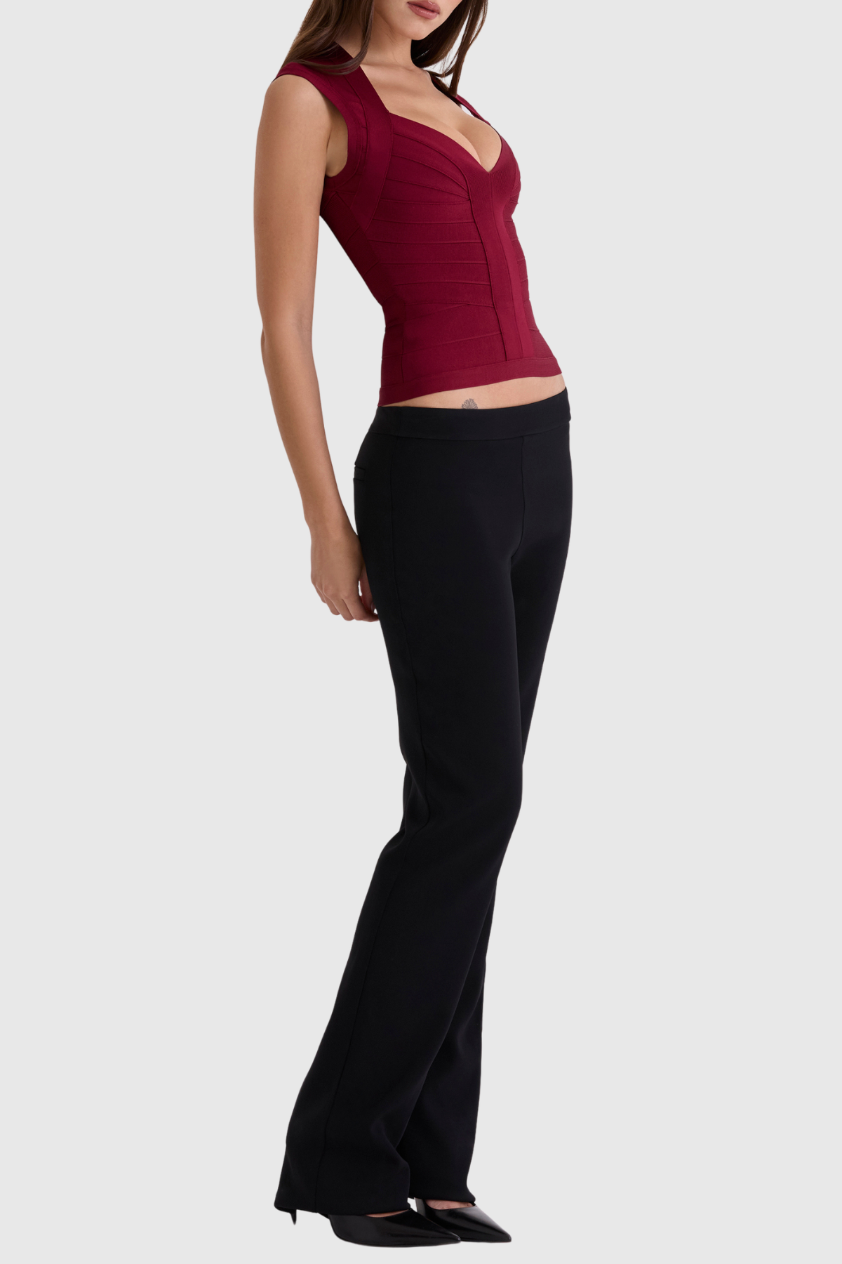 Carita Bandage Top - Wine