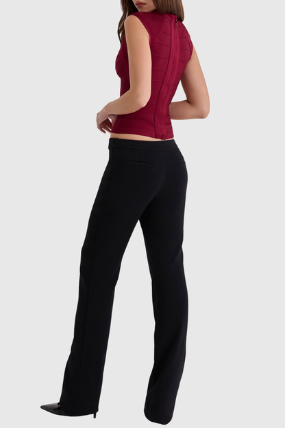 Carita Bandage Top - Wine
