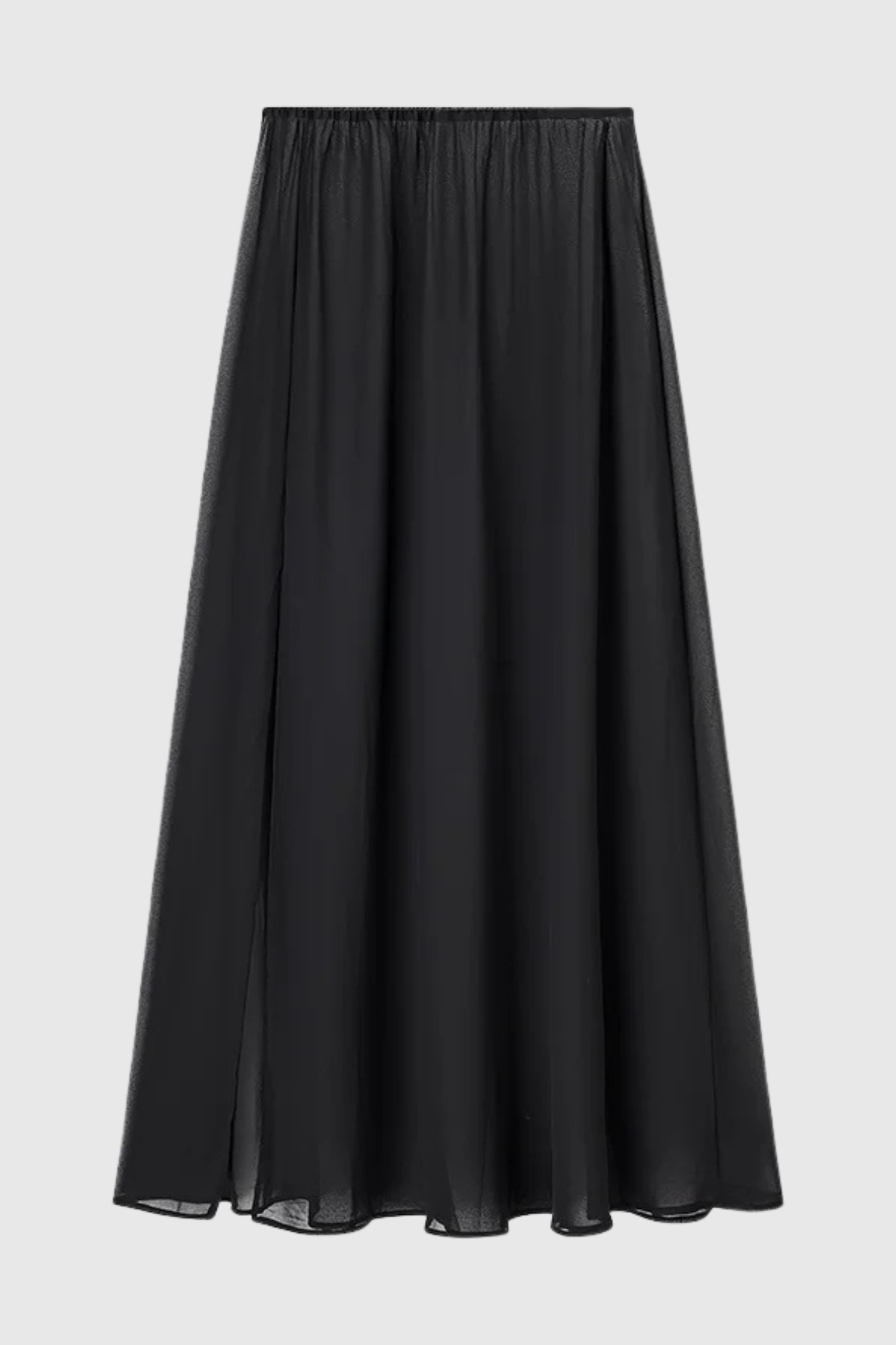 Carlotta Cape Sculptural Top & Maxi Dress Set - Black
