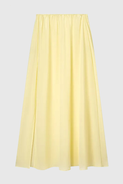 Carlotta Cape Sculptural Top & Maxi Dress Set - Yellow