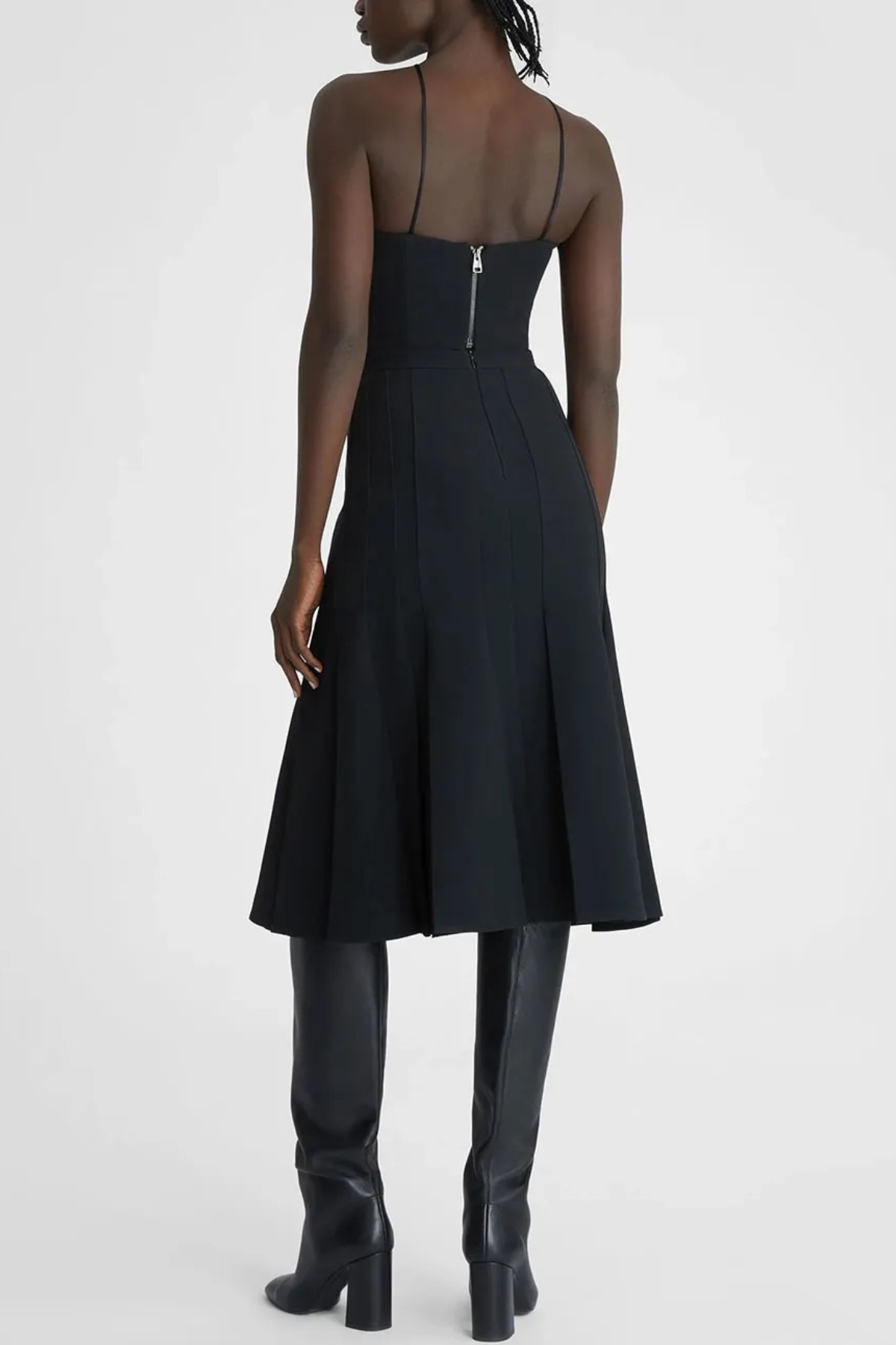Cedric Halter Corset - Black