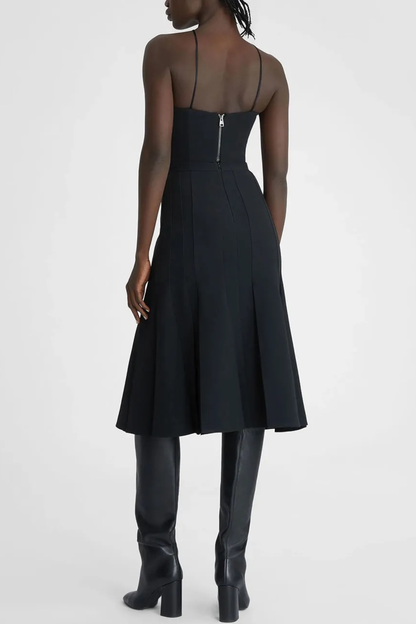 Cedric Halter Corset - Black
