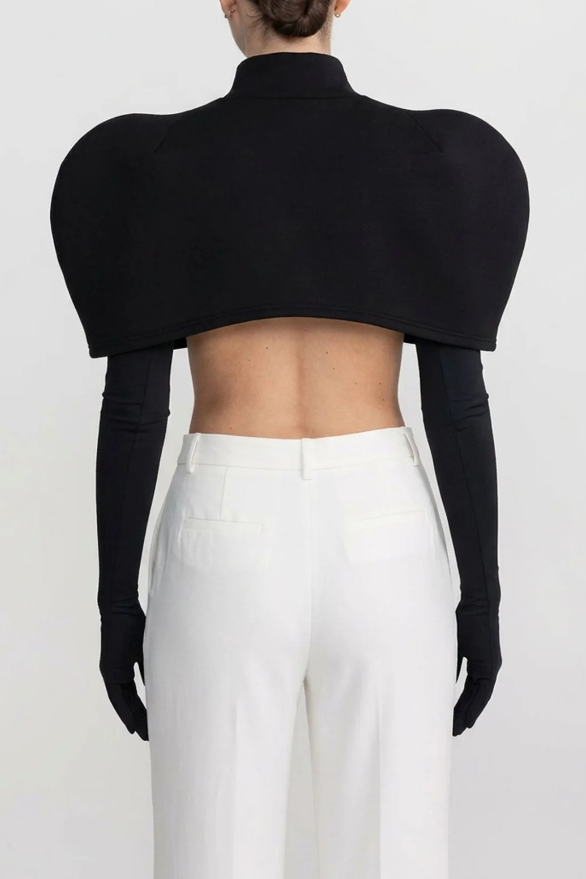 Cerysa Cape Cropped Top