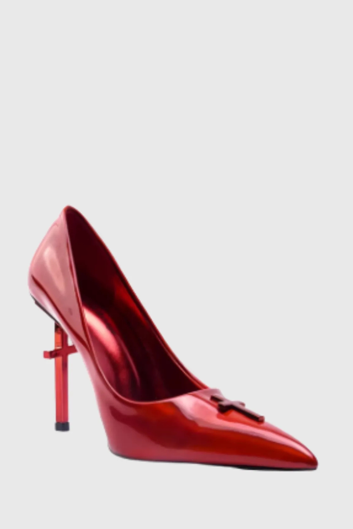 Ciara Cross Pumps - Red