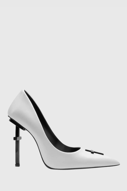 Ciara Cross Pumps - White
