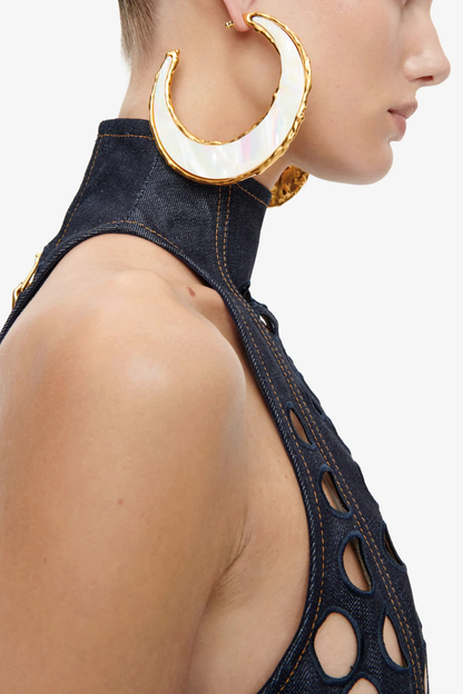Cicely Moon Earrings
