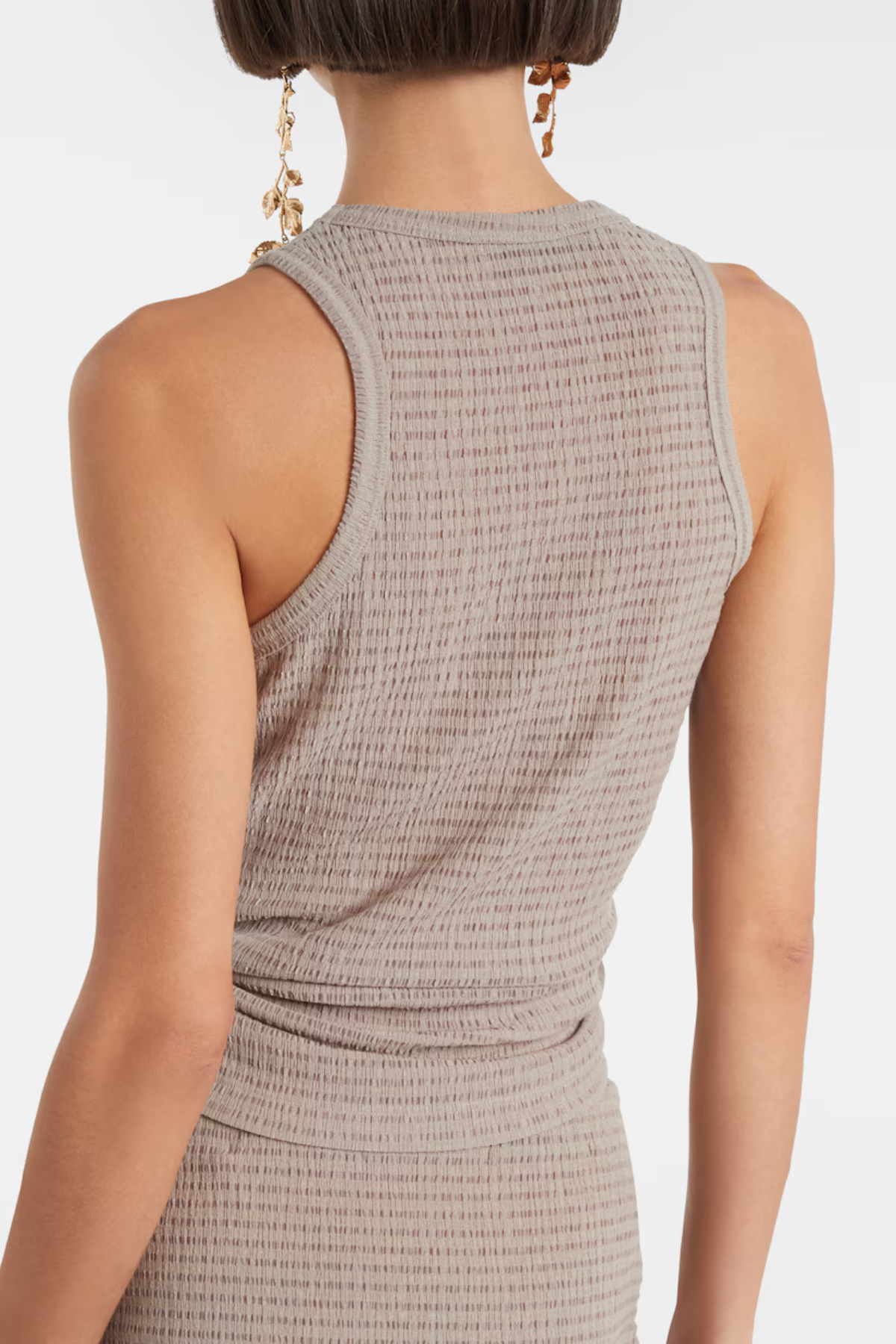 Claudas Knotted Top - Grey