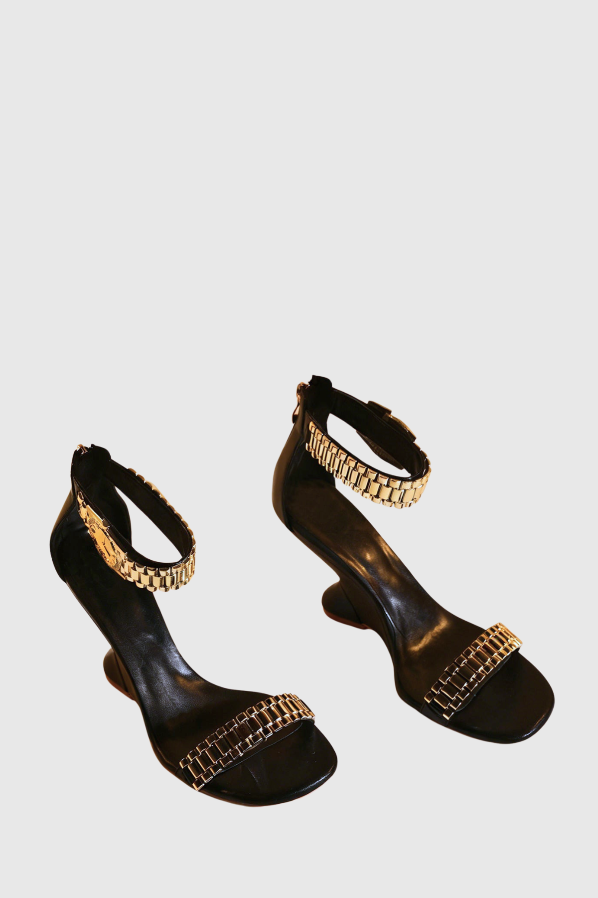 Colera Watch Strap Wedge Sandals