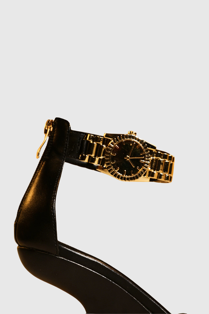 Colera Watch Strap Wedge Sandals