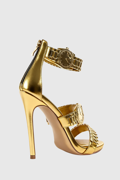 Colera Watch Strap Sandals - Gold